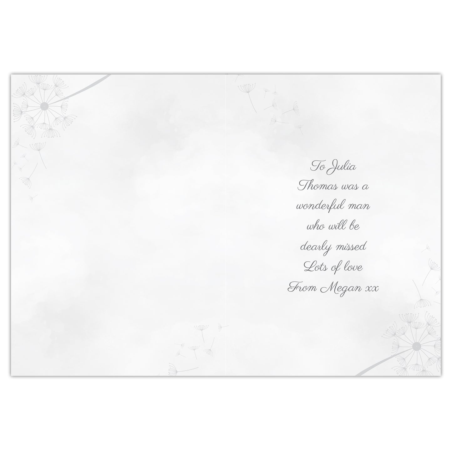 Personalised Deepest Sympathy Card - image 3