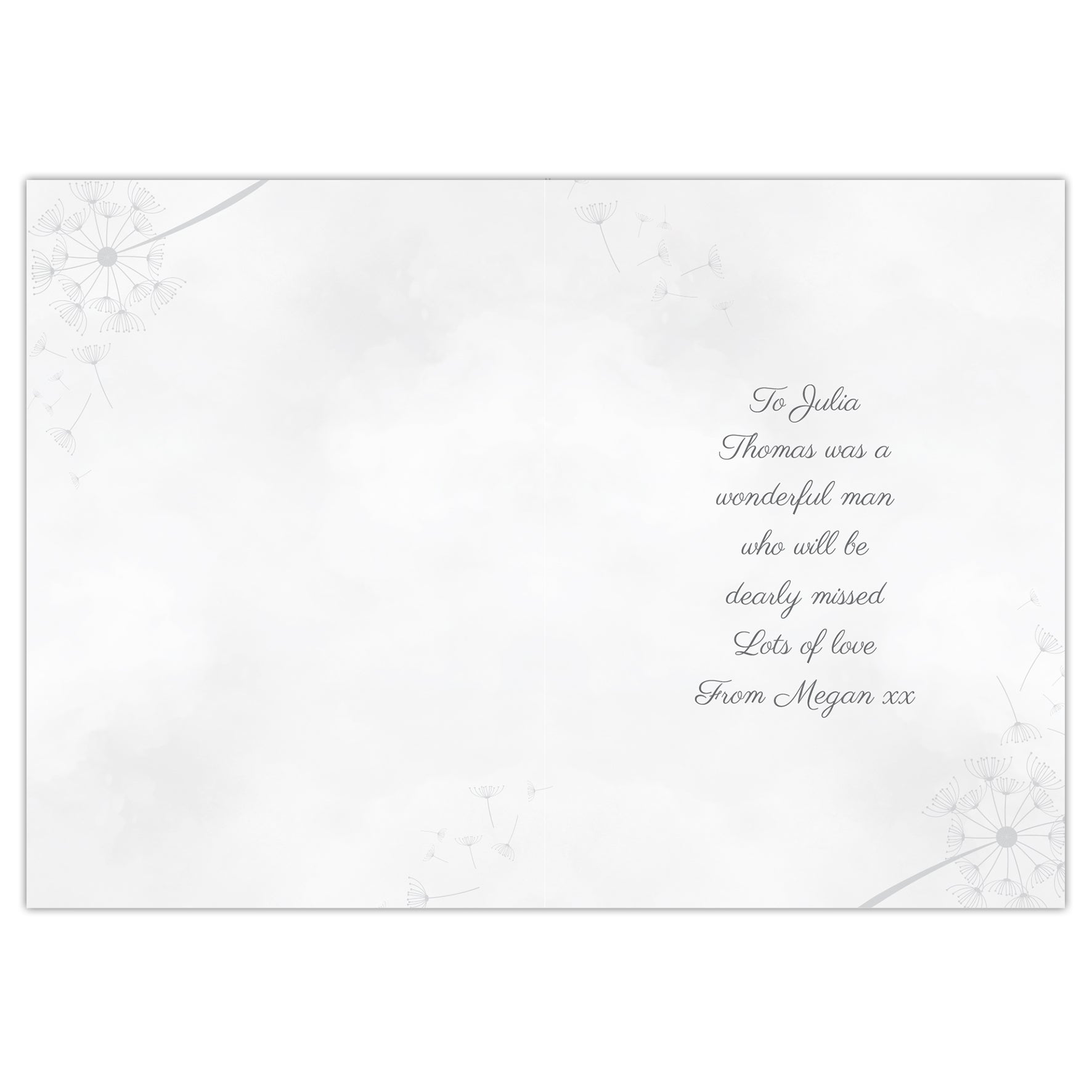 Personalised Deepest Sympathy Card - image 3