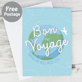 Personalised Bon Voyage Card from Heartfelt Gifts