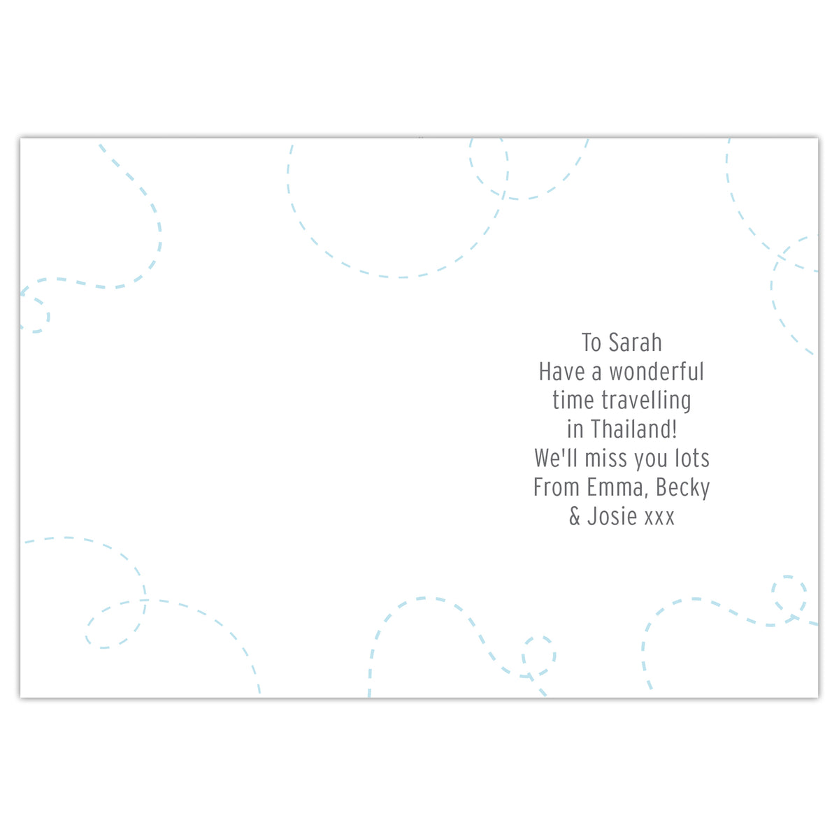 Personalised Bon Voyage Card - image 3