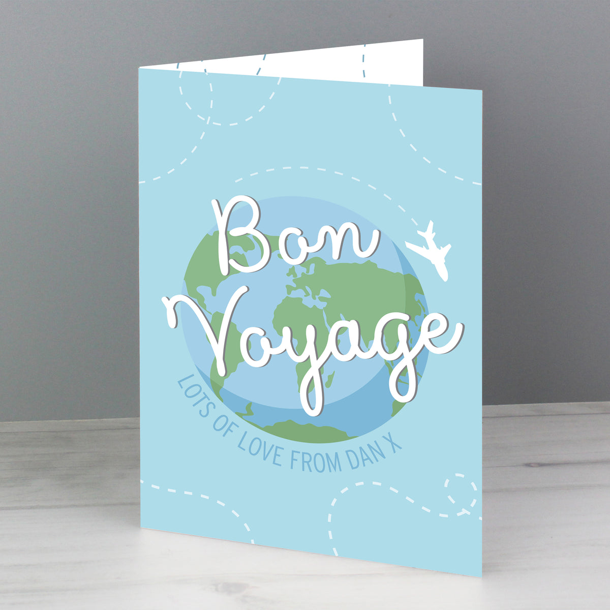 Personalised Bon Voyage Card - image 4