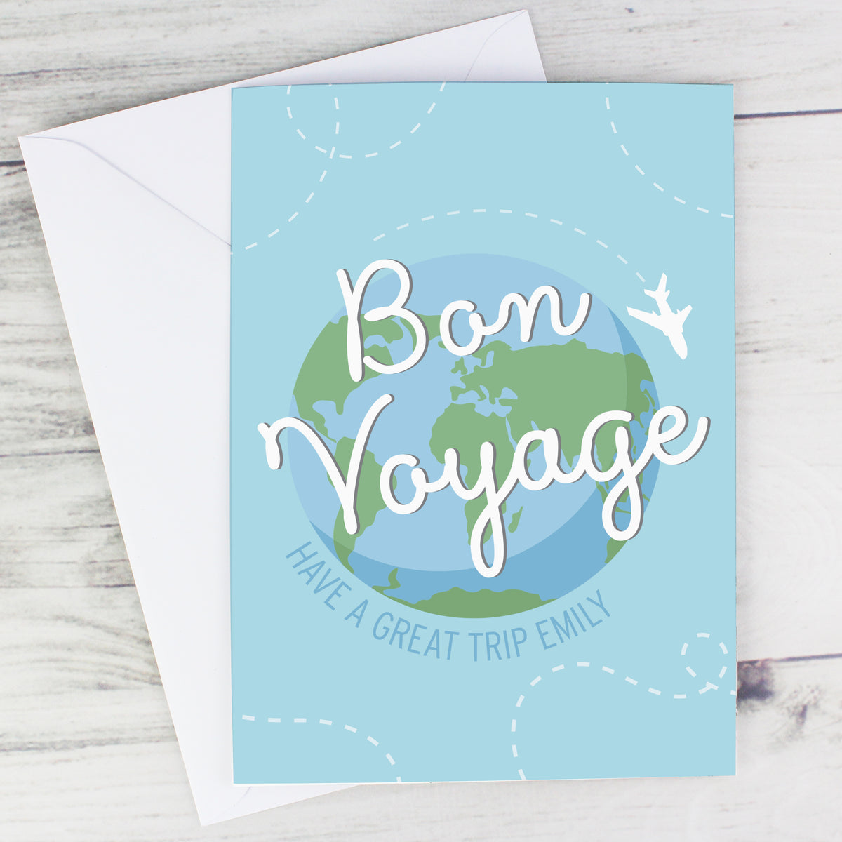 Personalised Bon Voyage Card - image 5