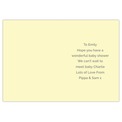 Personalised Baby Shower and New Baby Card - image 3