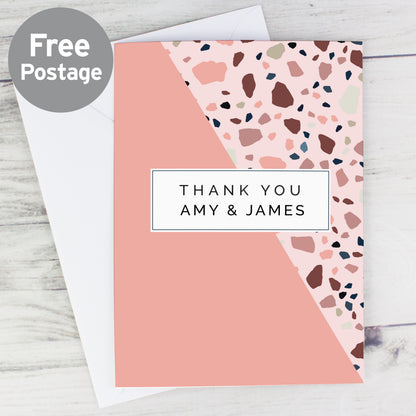 Personalised Thank You Card from Heartfelt Gifts