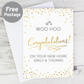 Personalised Congratulations Card from Heartfelt Gifts