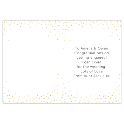 Personalised Engagement Card - image 3