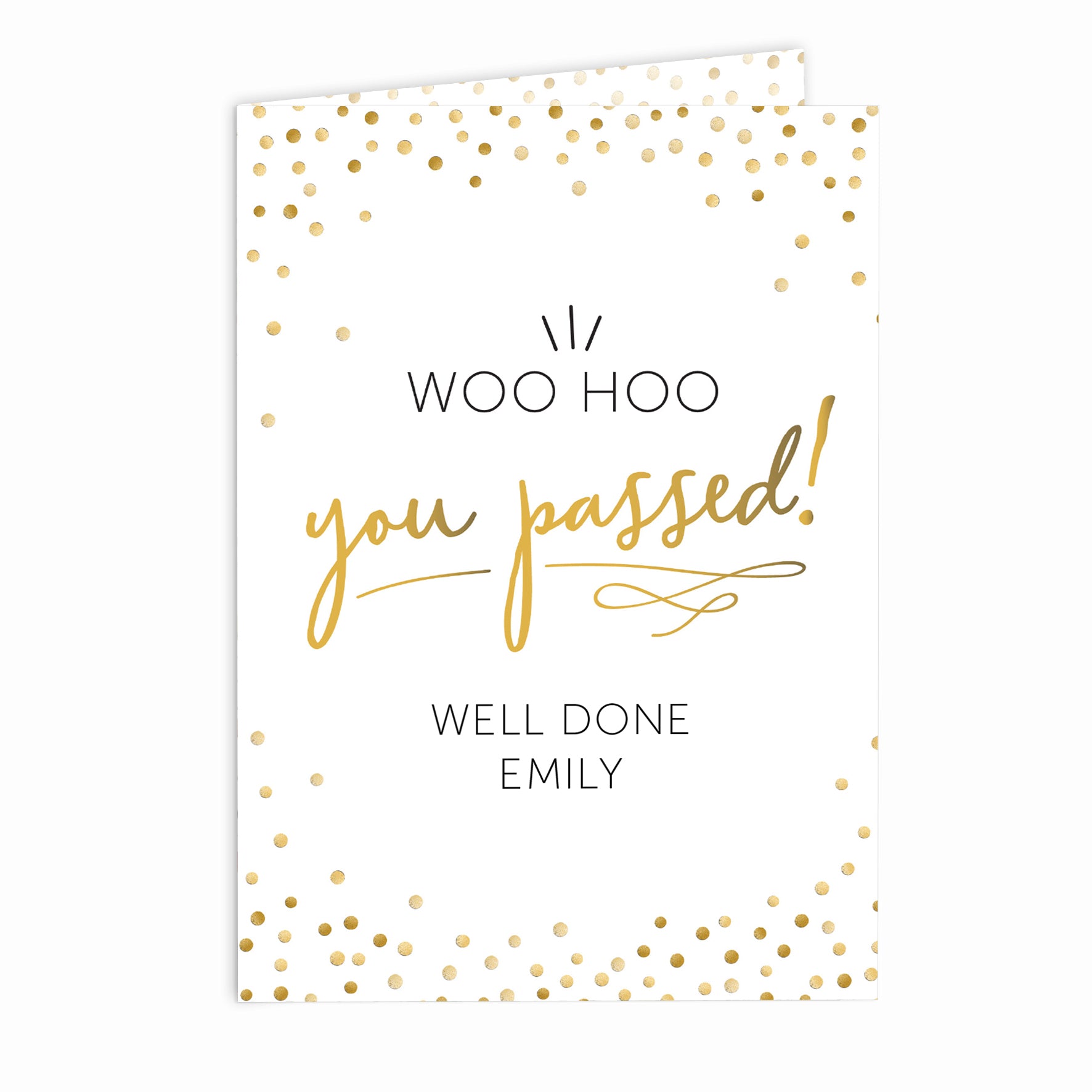 Personalised You Passed! Card - image 2
