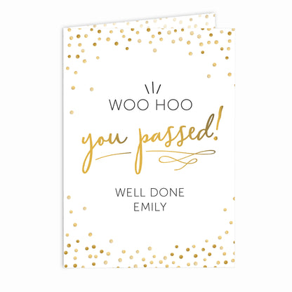 Personalised You Passed! Card - image 2