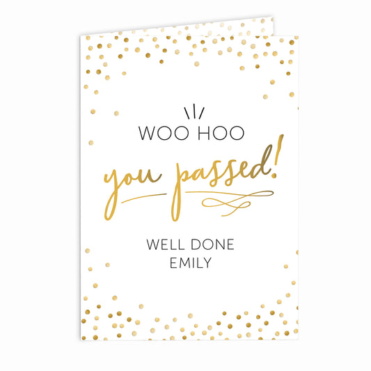 Personalised You Passed! Card - image 2