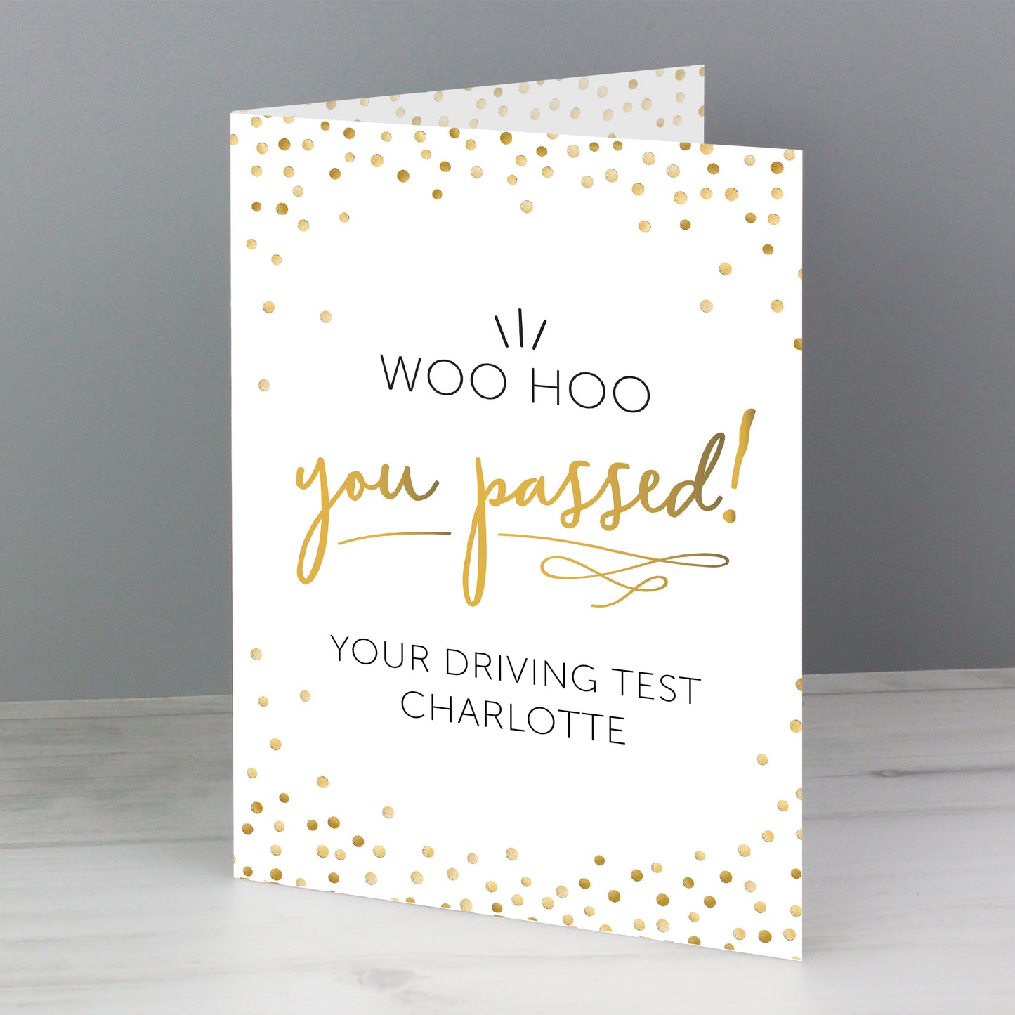 Personalised You Passed! Card - image 4