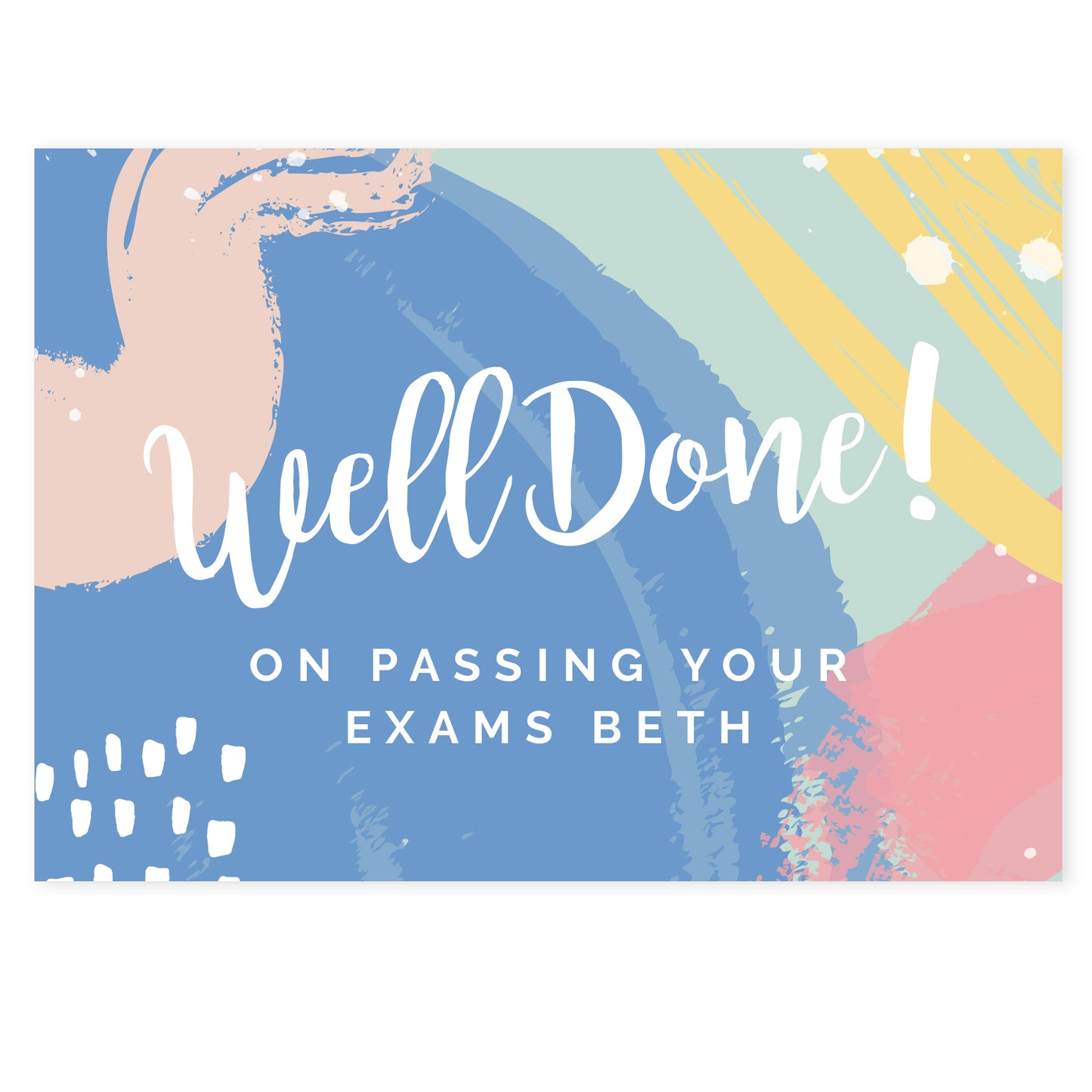 Personalised Well Done! Card - image 2