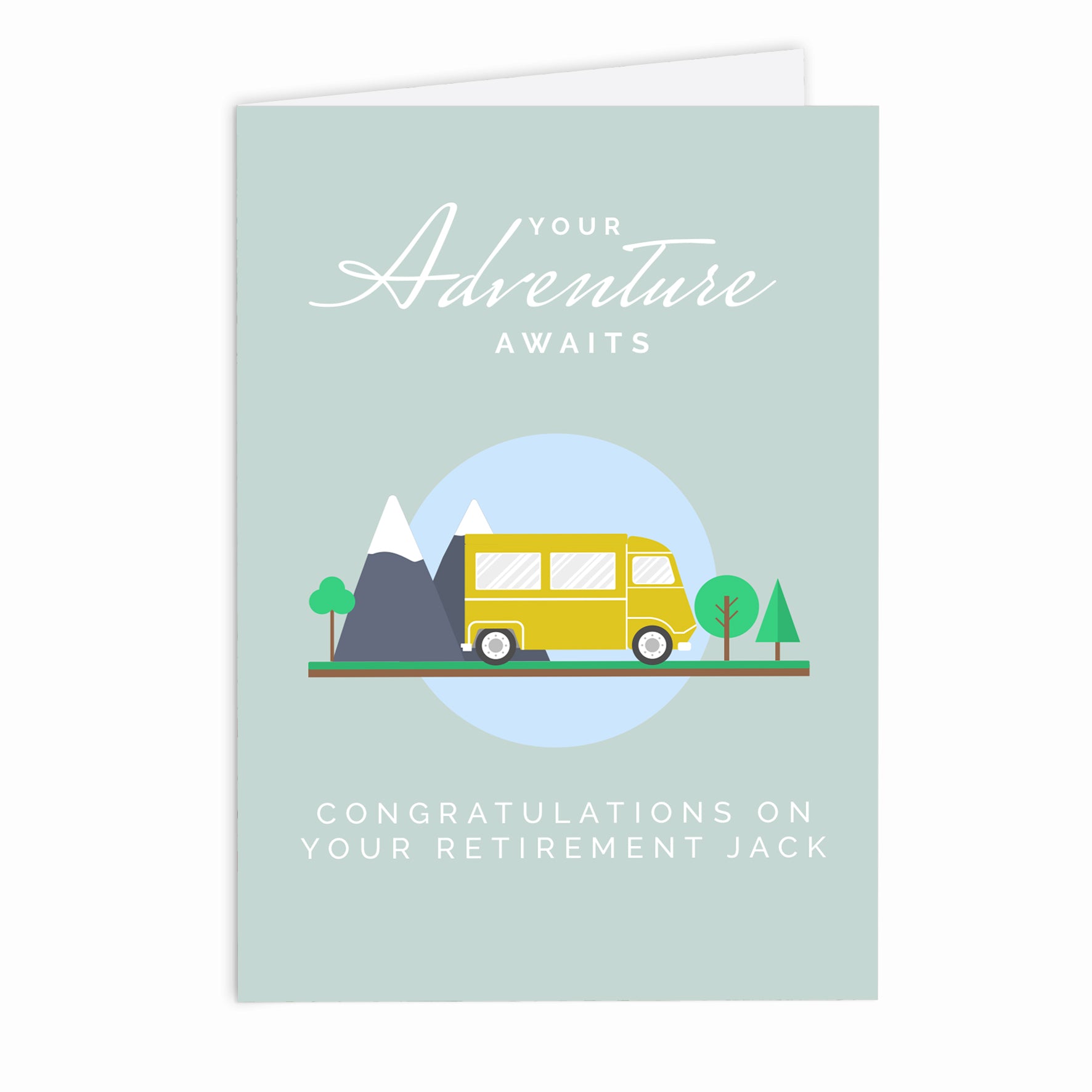 Personalised Leaving Retirement Adventure Card - image 2