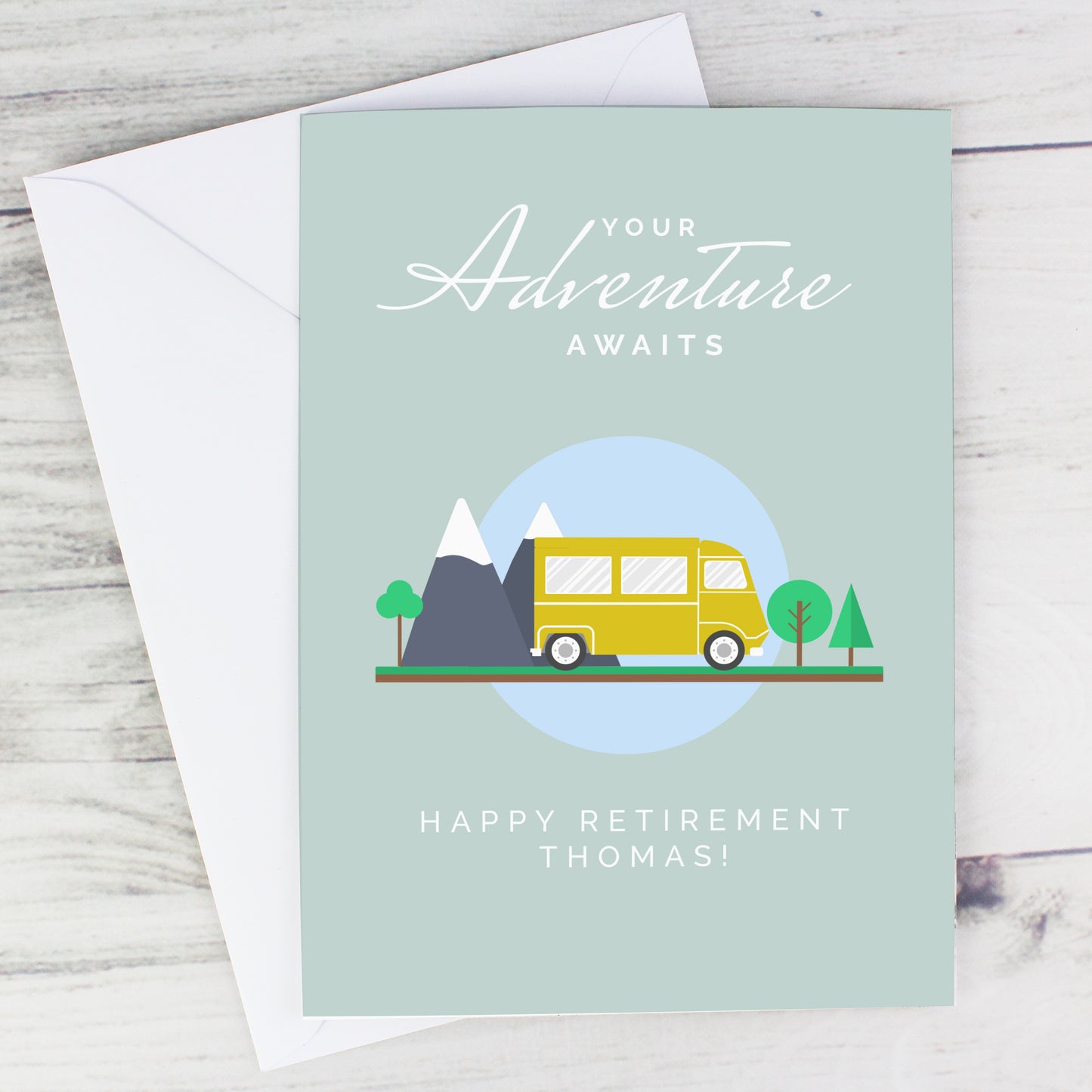 Personalised Leaving Retirement Adventure Card - image 5