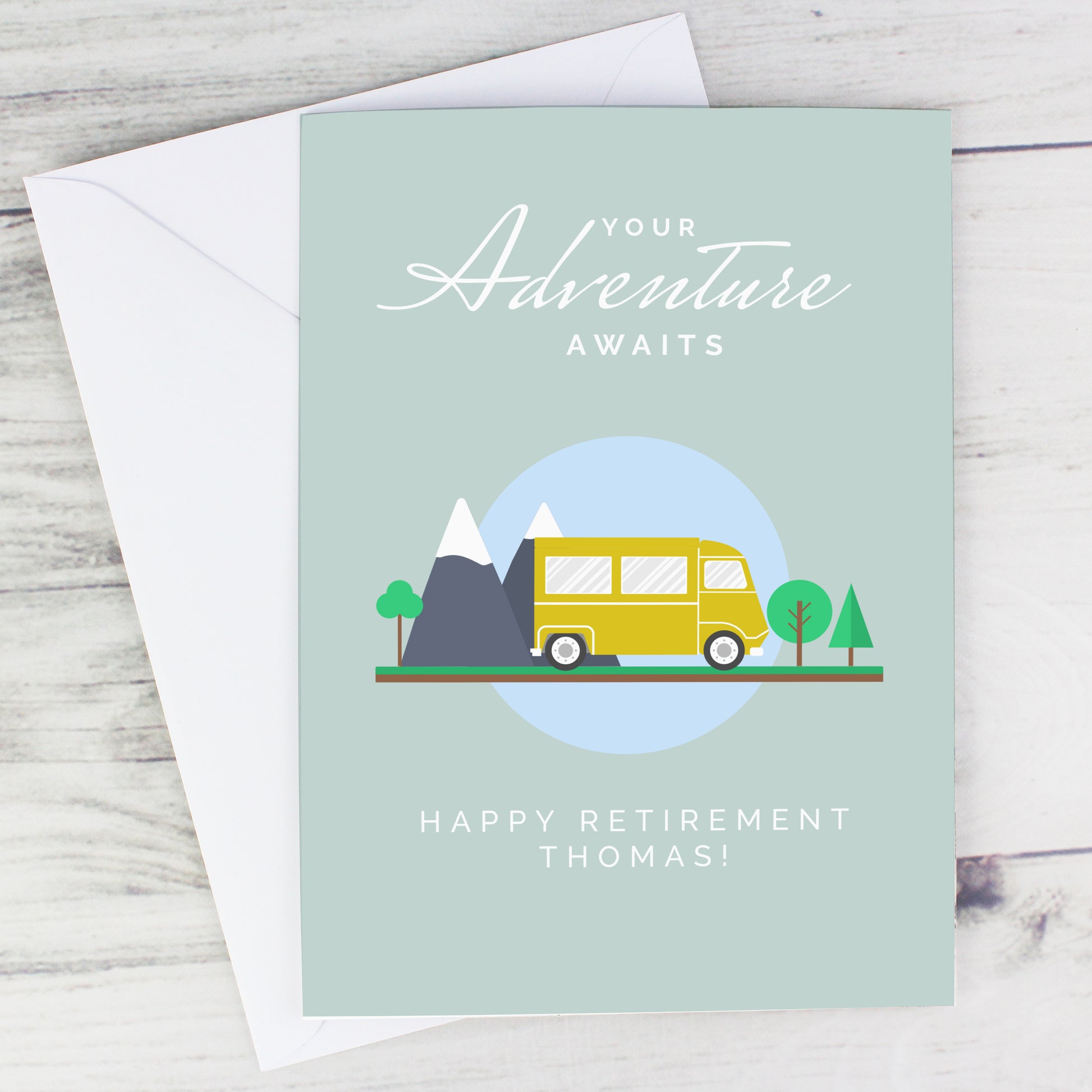 Personalised Leaving Retirement Adventure Card - image 5