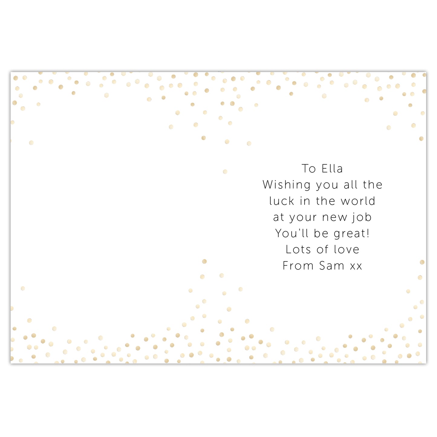 Personalised Good Luck Card - image 3