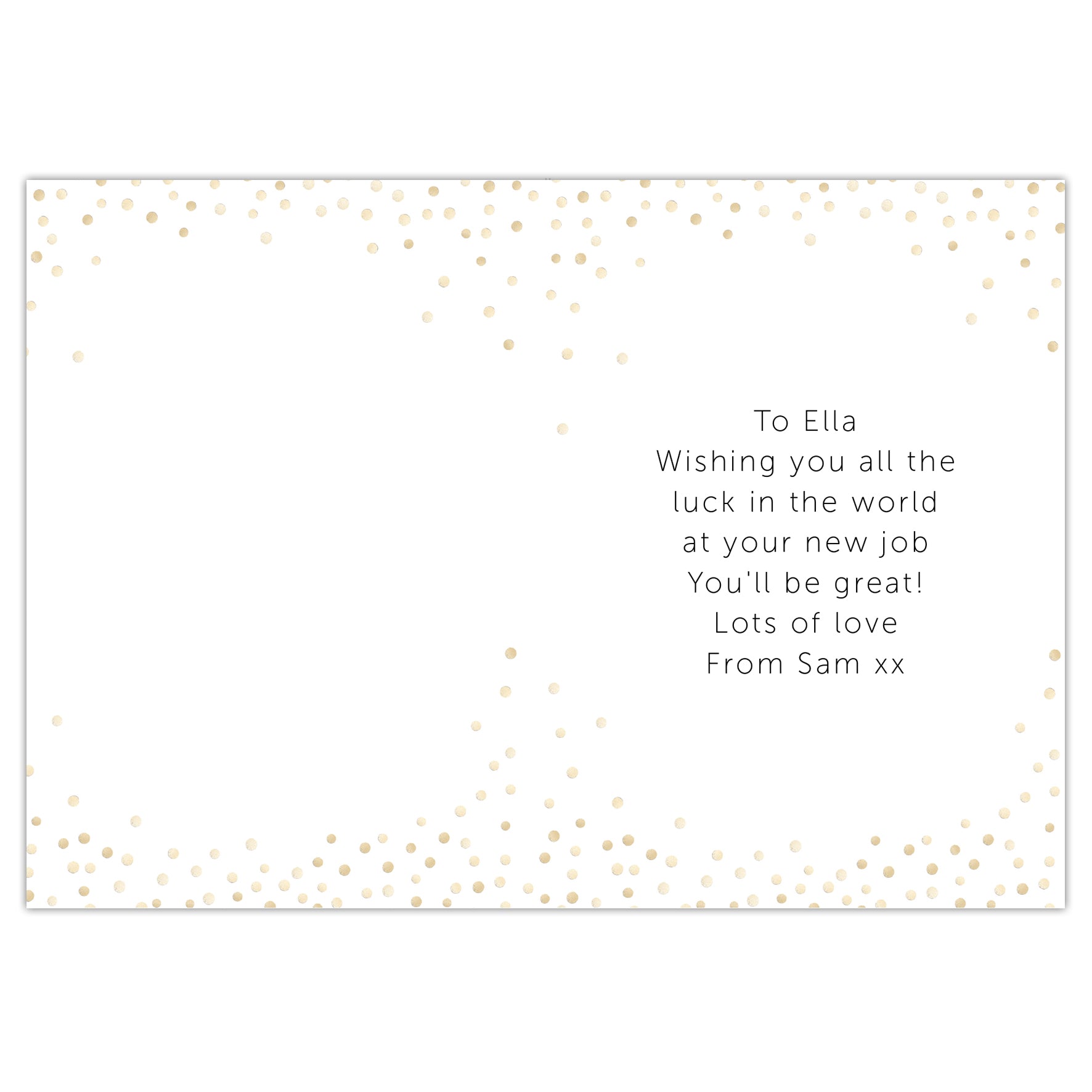 Personalised Good Luck Card - image 3