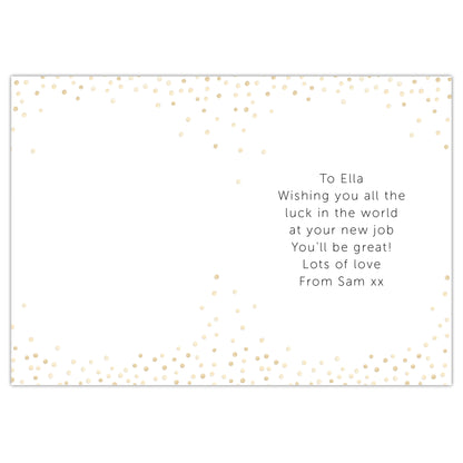 Personalised Good Luck Card - image 3