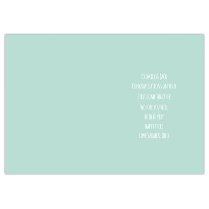 Personalised New Home Card - image 3