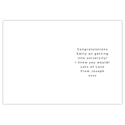 Personalised Clever Clogs Card - image 3