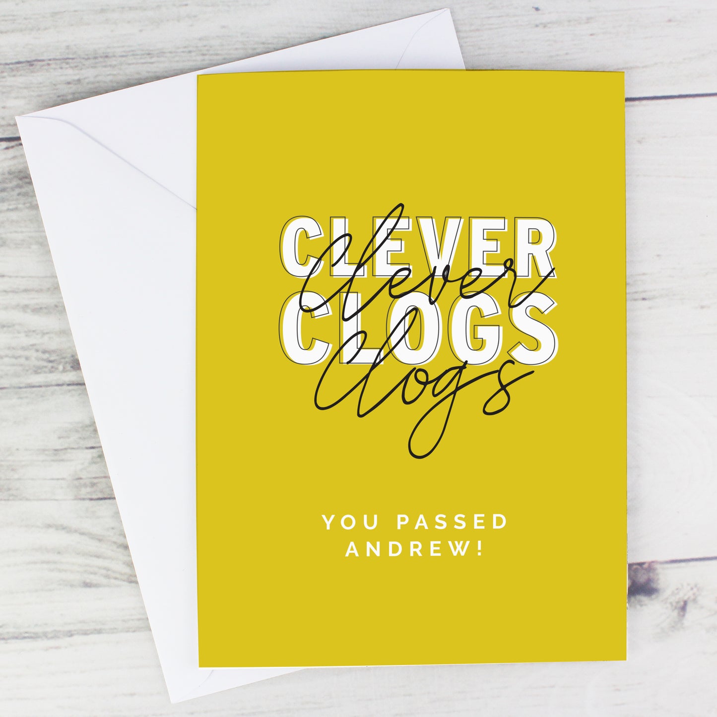 Personalised Clever Clogs Card - image 5