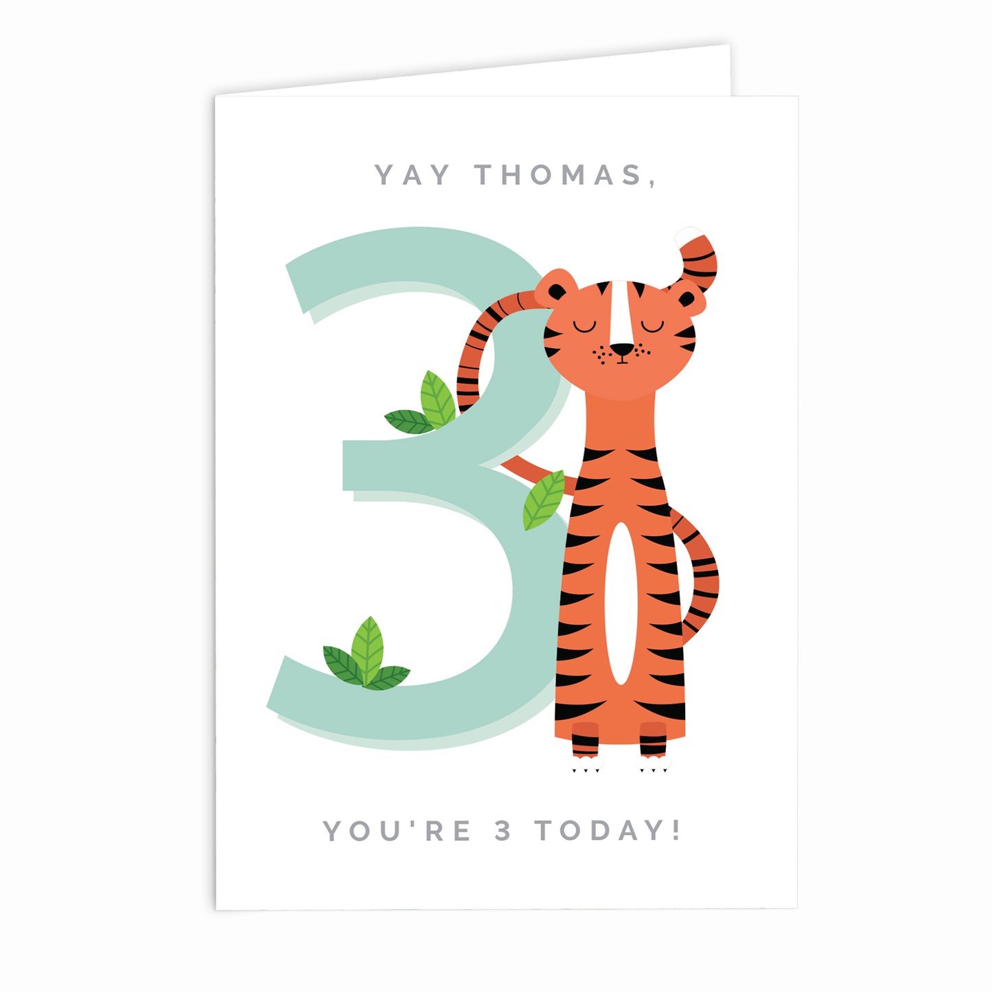 Personalised Animal Birthday Card - image 2