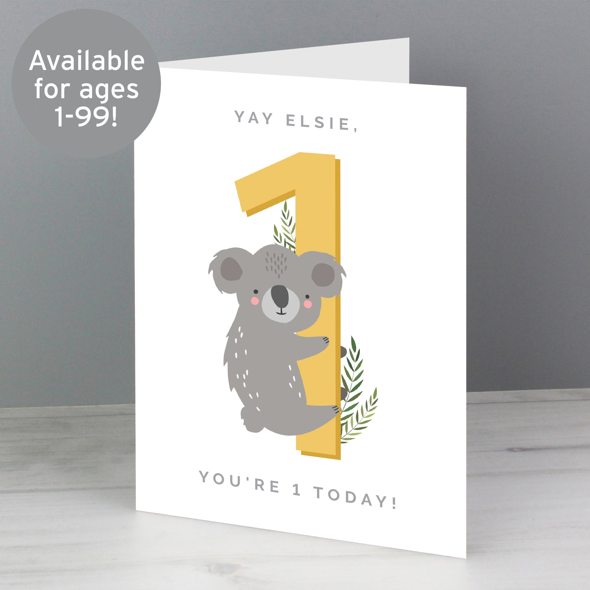 Personalised Animal Birthday Card - image 3