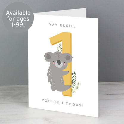 Personalised Animal Birthday Card - image 3