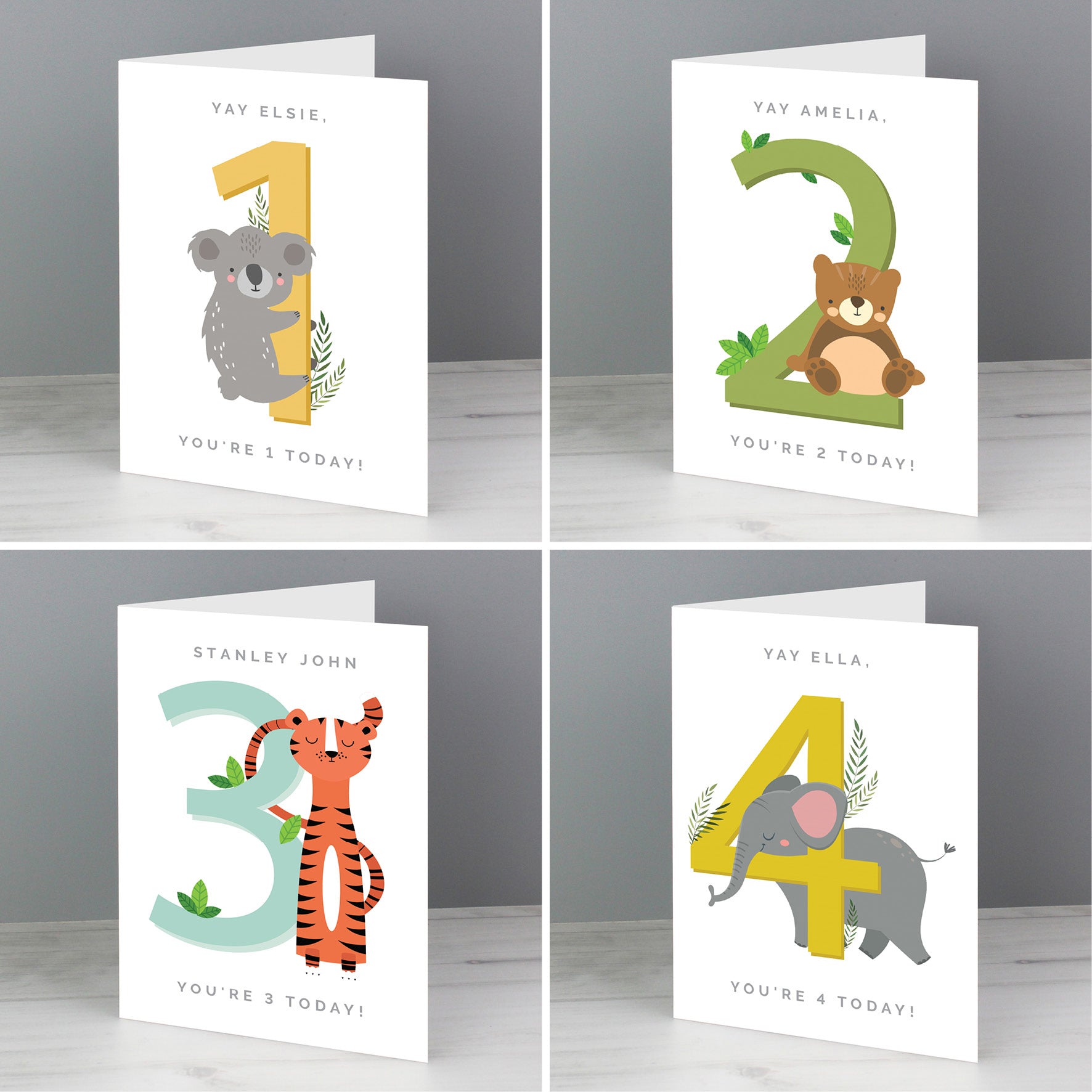 Personalised Animal Birthday Card - image 4