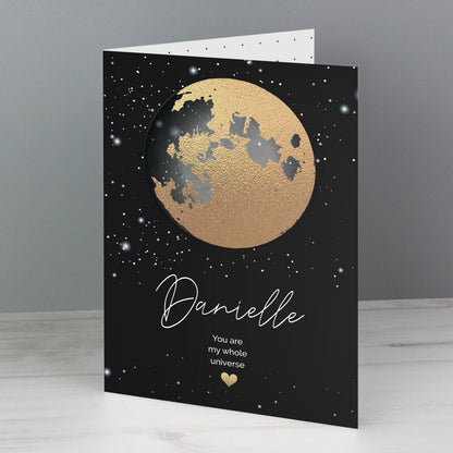 Personalised You Are My Sun My Moon Card - image 4