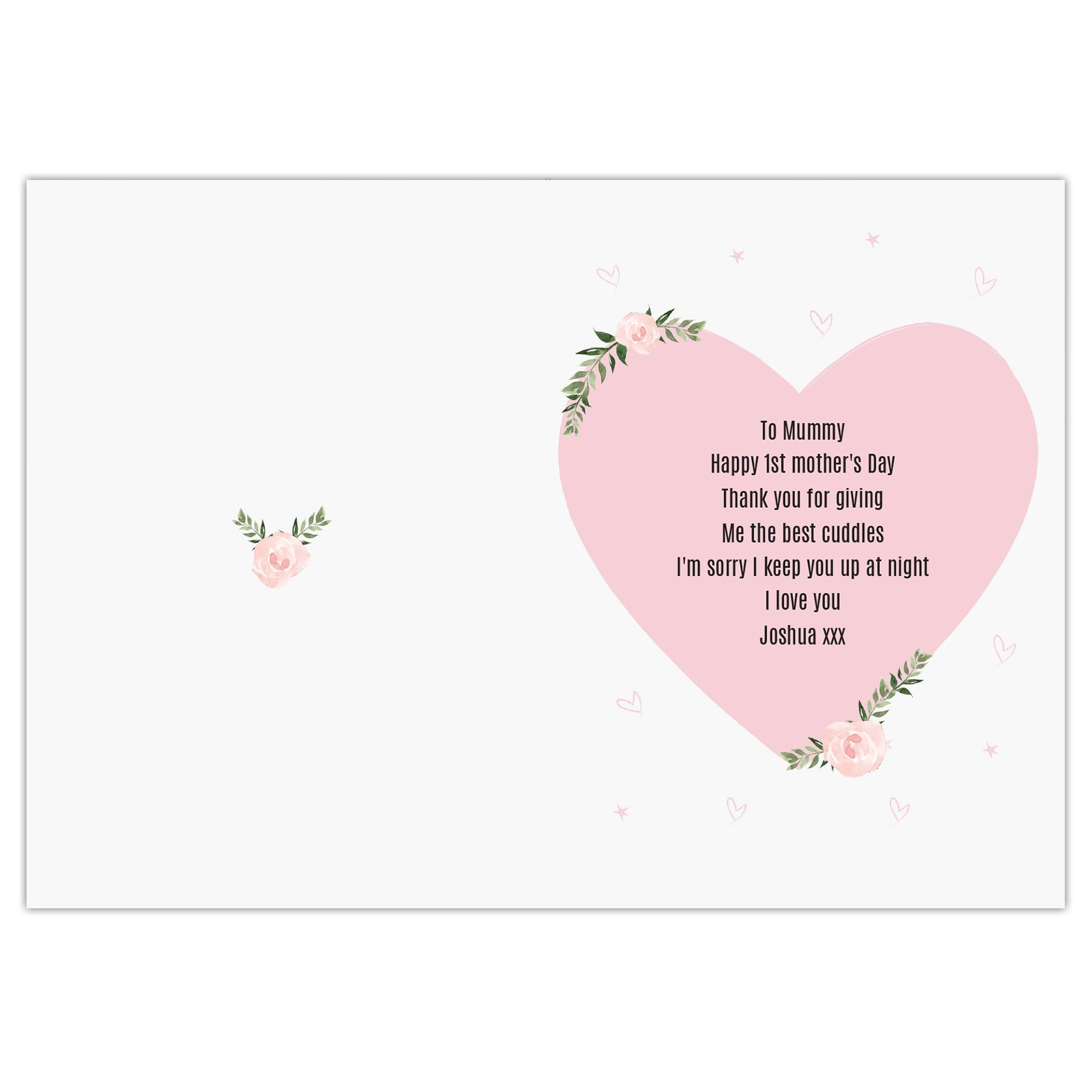 Personalised 1st Mother's Day Mama Bear Card - image 4