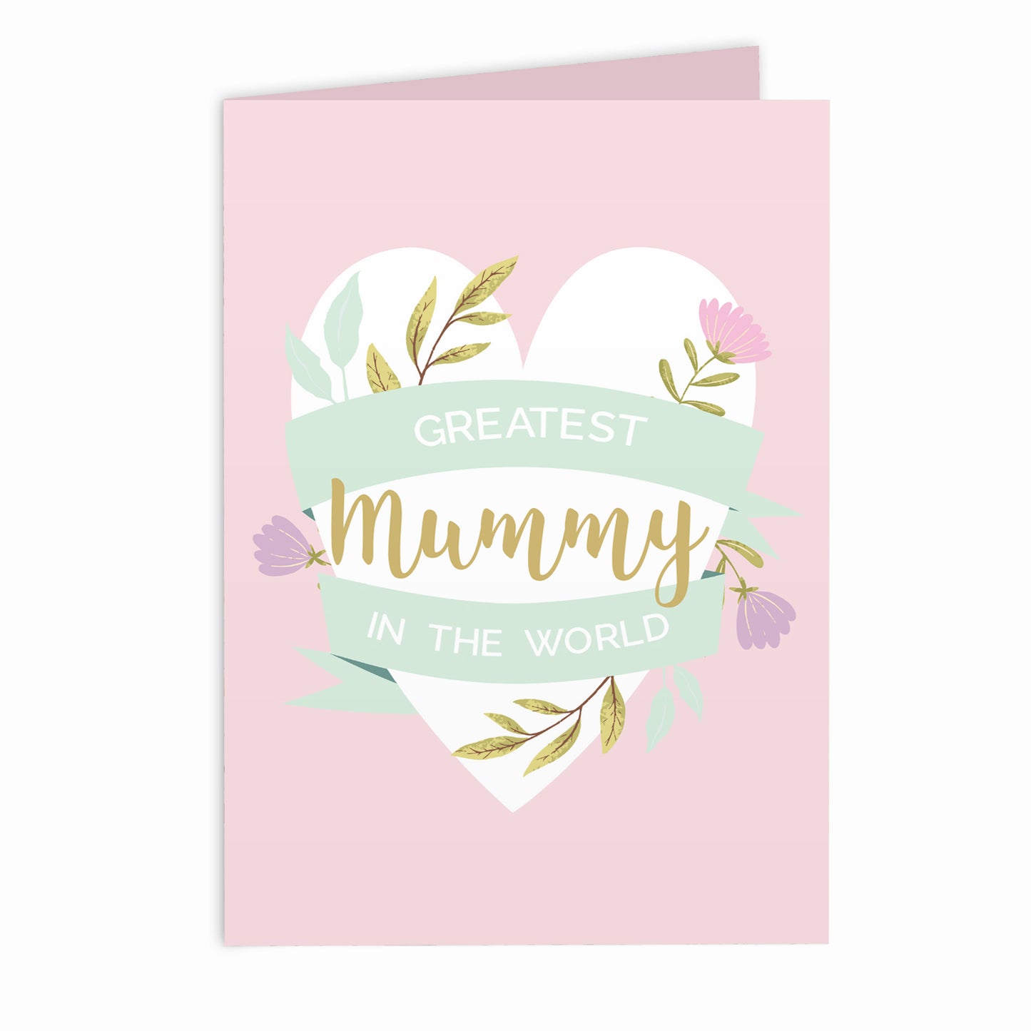 Personalised Floral Heart Card - image 2