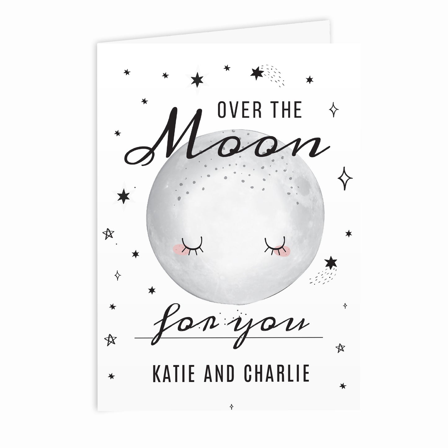 Personalised Over The Moon Card - image 4