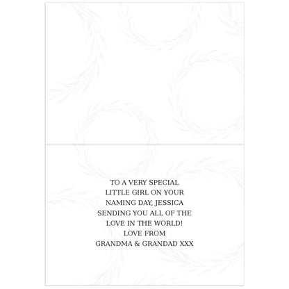Personalised Truly Blessed Naming Day Card - image 3