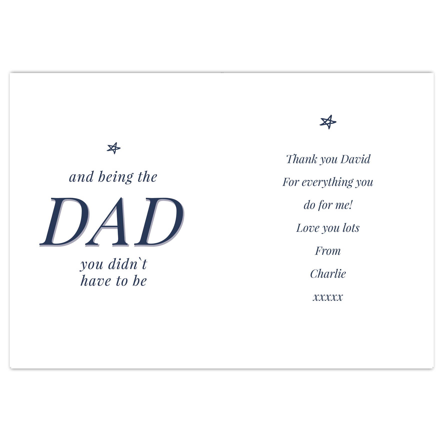 Personalised Stepdad Card - image 3