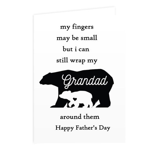 Personalised Fingers may be small Card - image 2