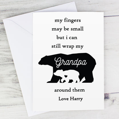 Personalised Fingers may be small Card - image 4