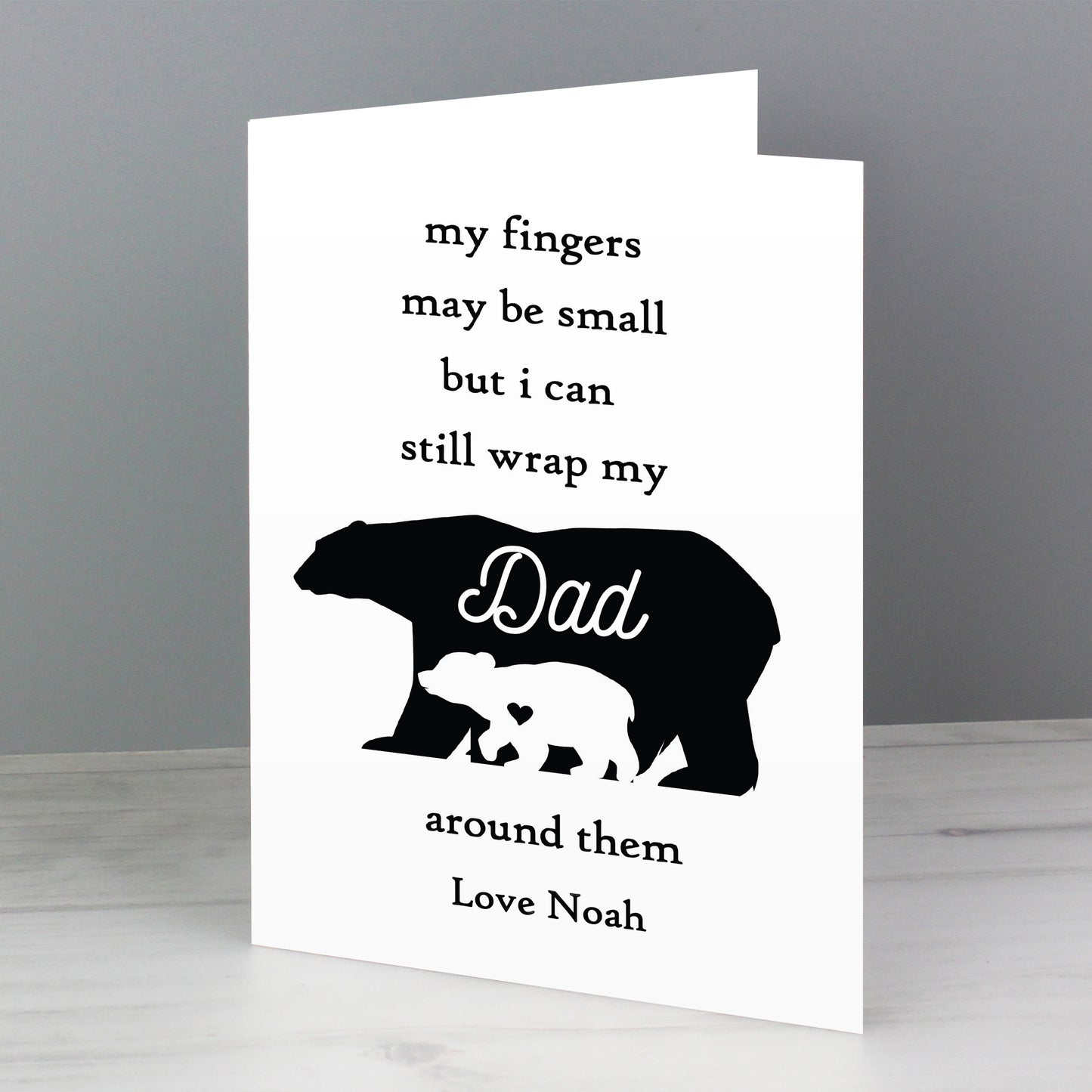 Personalised Fingers may be small Card - image 6