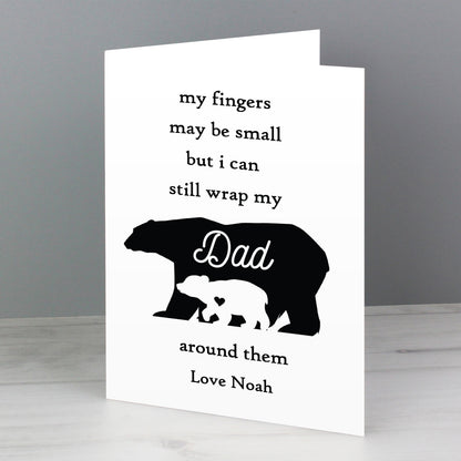 Personalised Fingers may be small Card - image 6