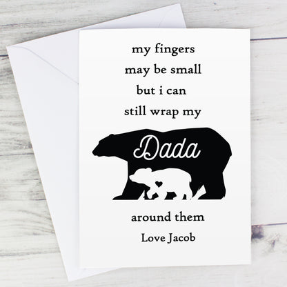 Personalised Fingers may be small Card - image 7