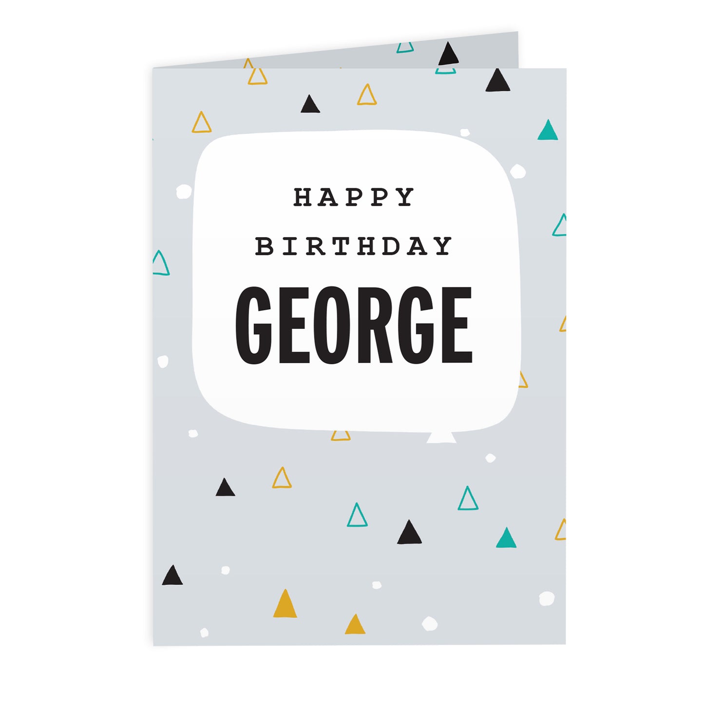 Personalised Geo Birthday Card - image 2