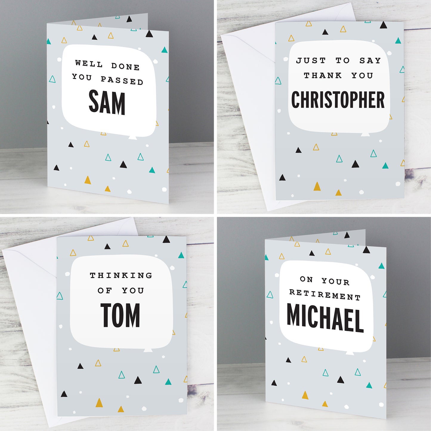 Personalised Geo Birthday Card - image 5