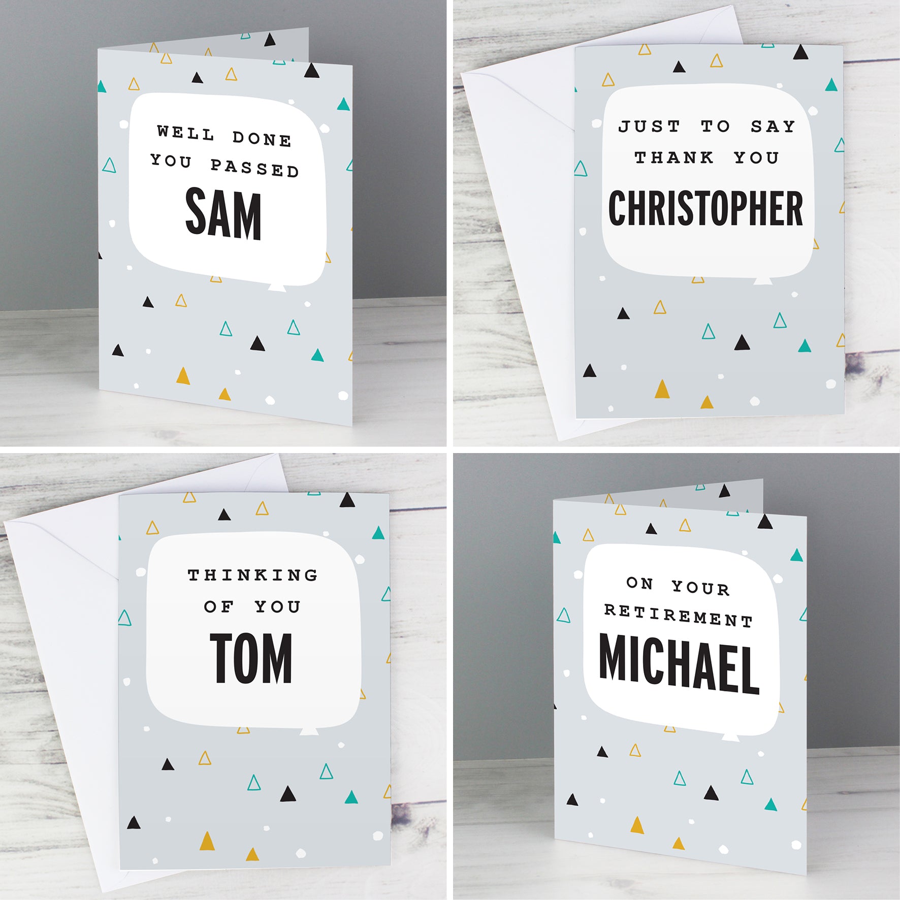 Personalised Geo Birthday Card - image 5