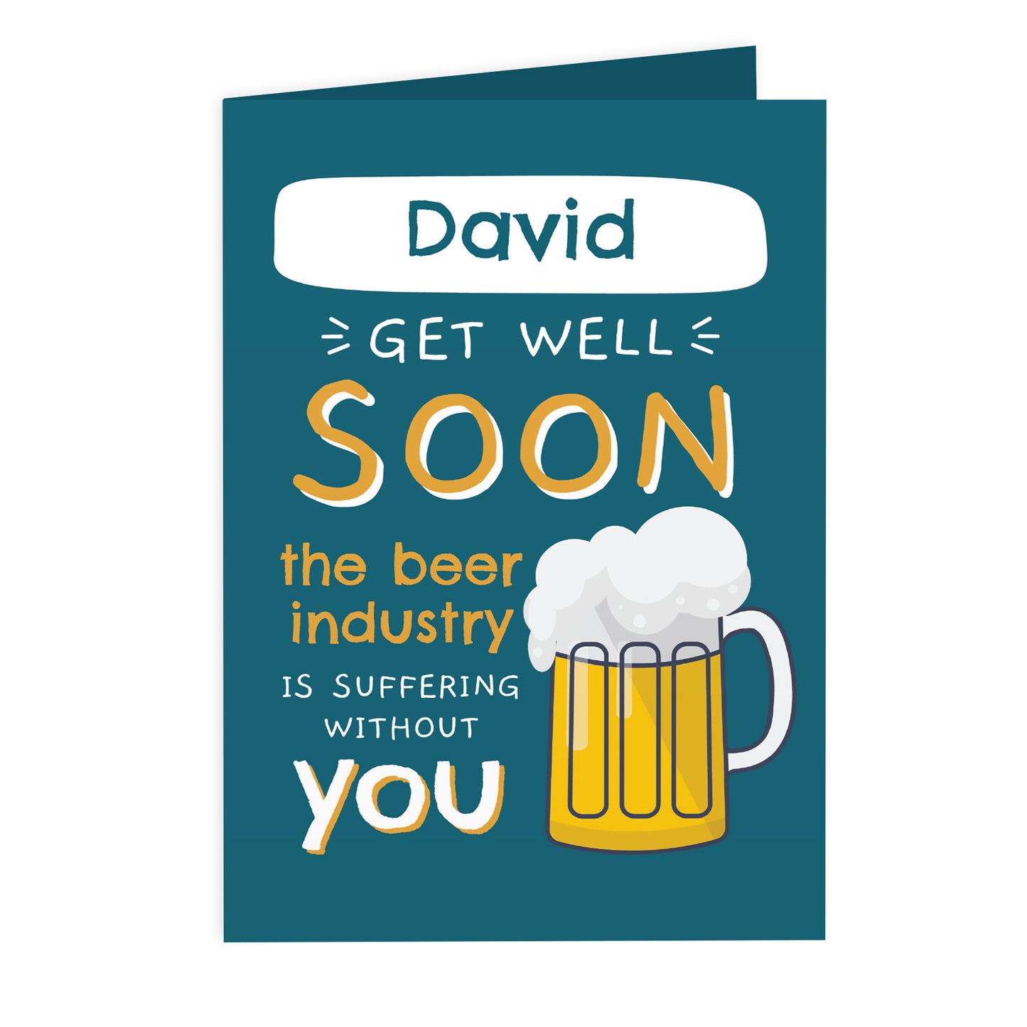 Personalised Get Well Soon Card - image 2