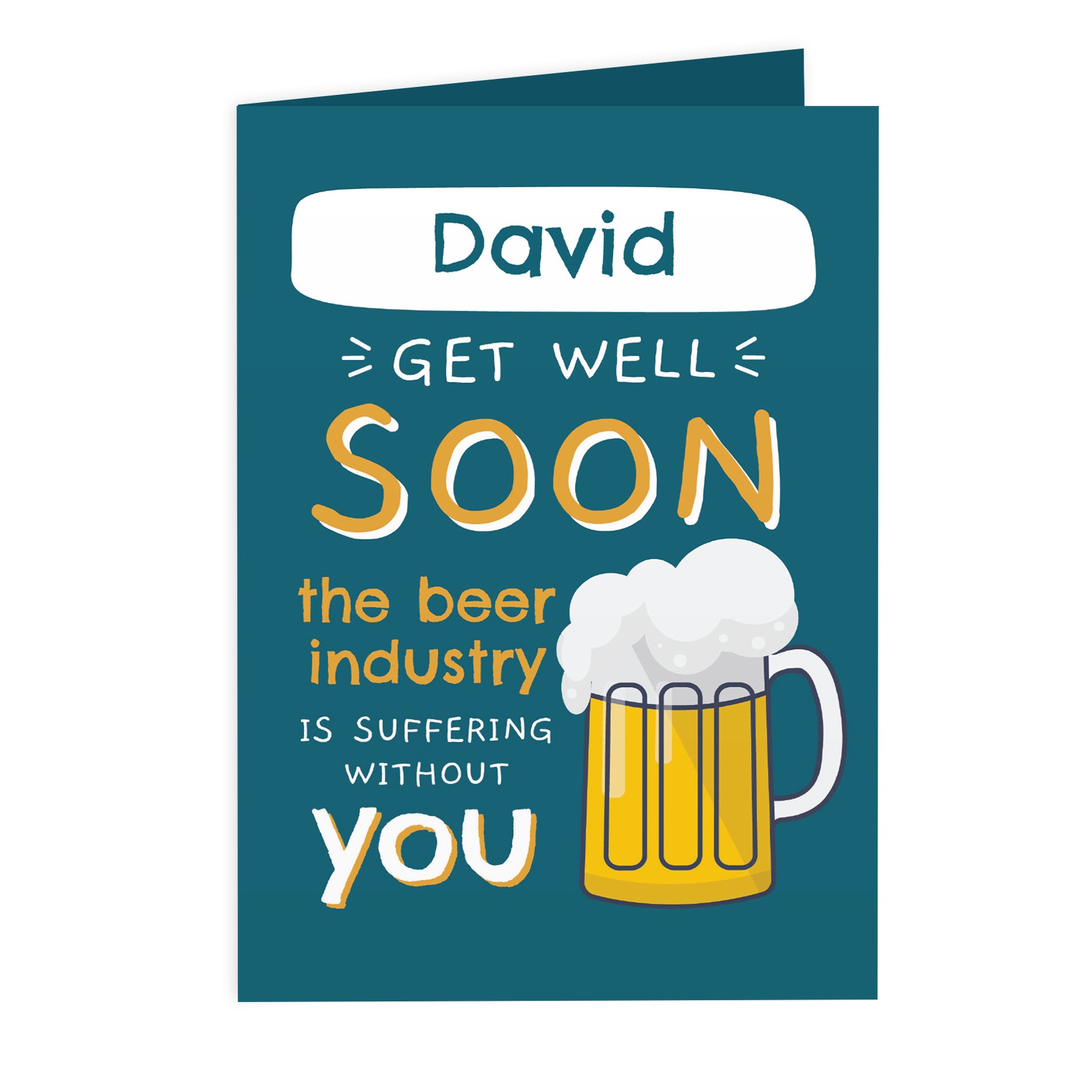 Personalised Get Well Soon Card - image 2