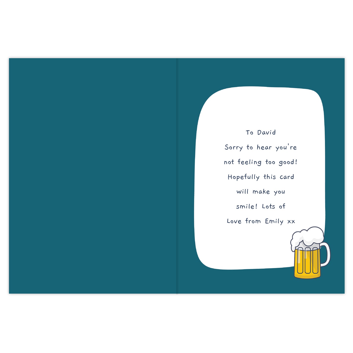 Personalised Get Well Soon Card - image 3