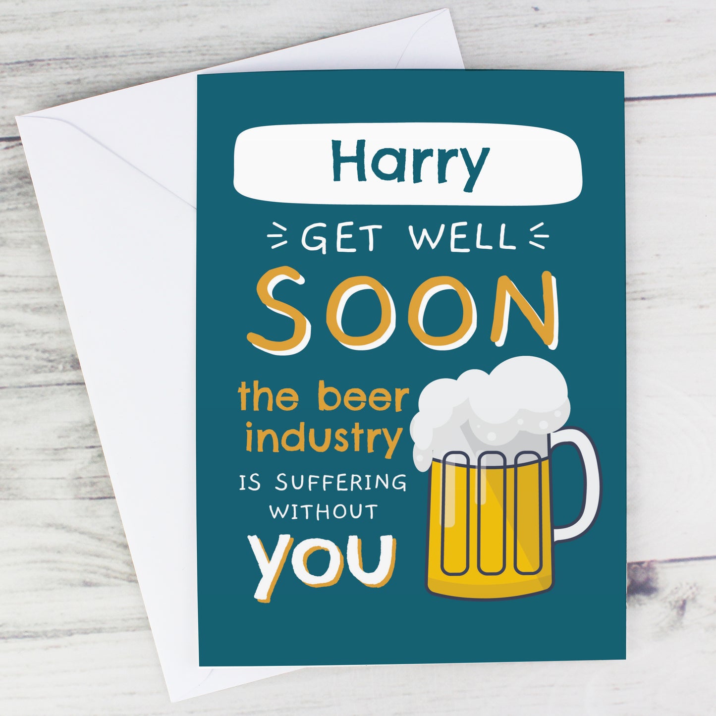 Personalised Get Well Soon Card - image 5