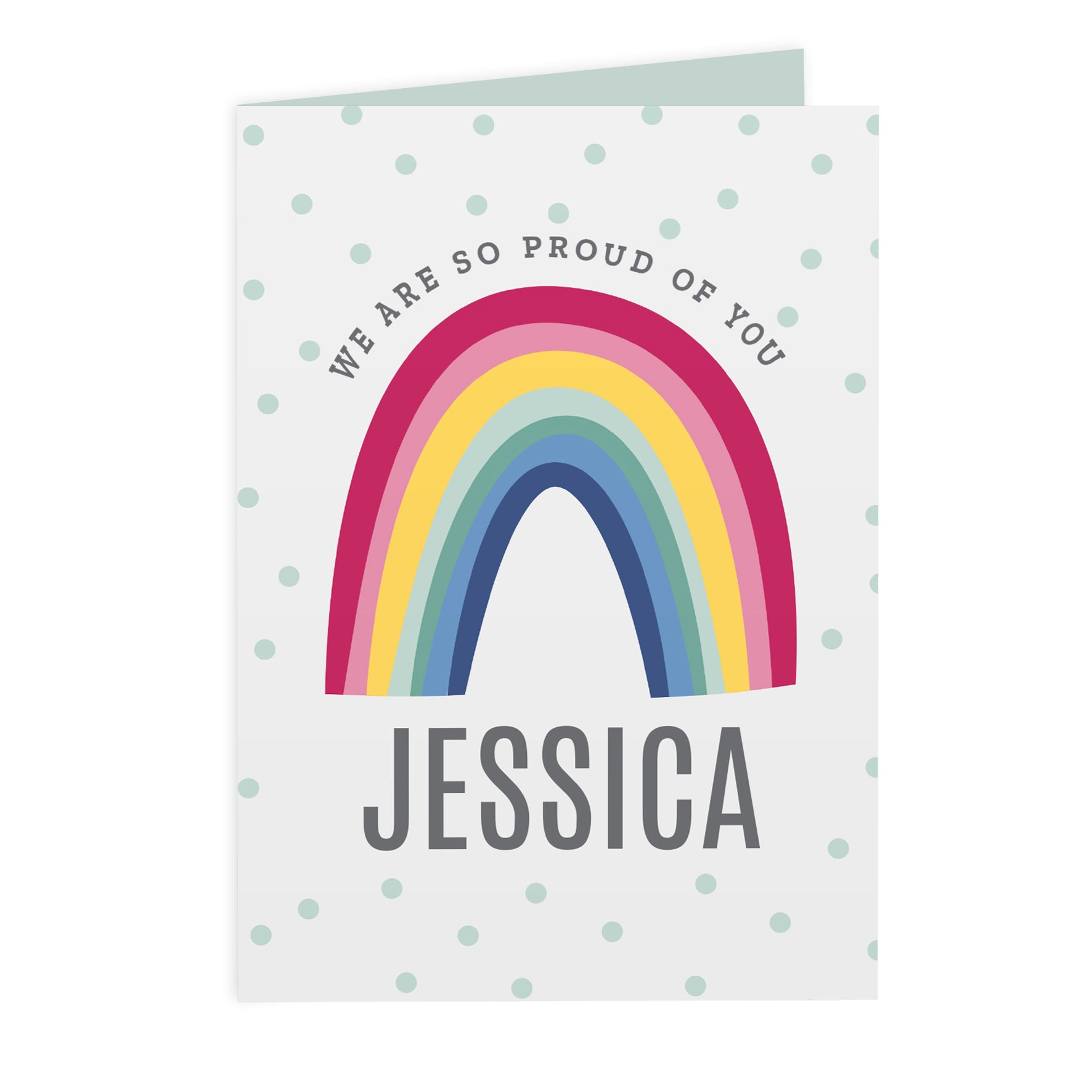Personalised Rainbow Card - image 2