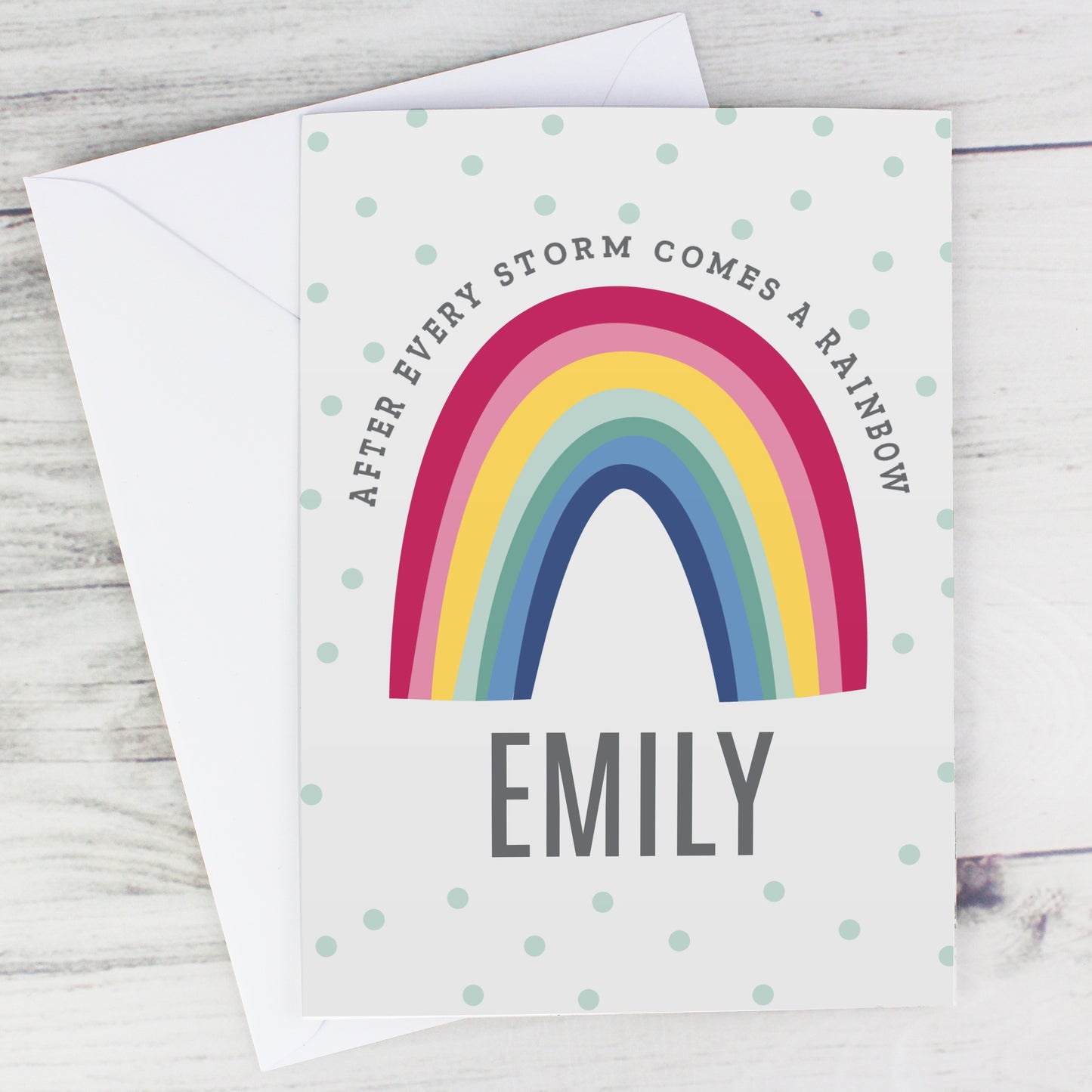 Personalised Rainbow Card - image 5