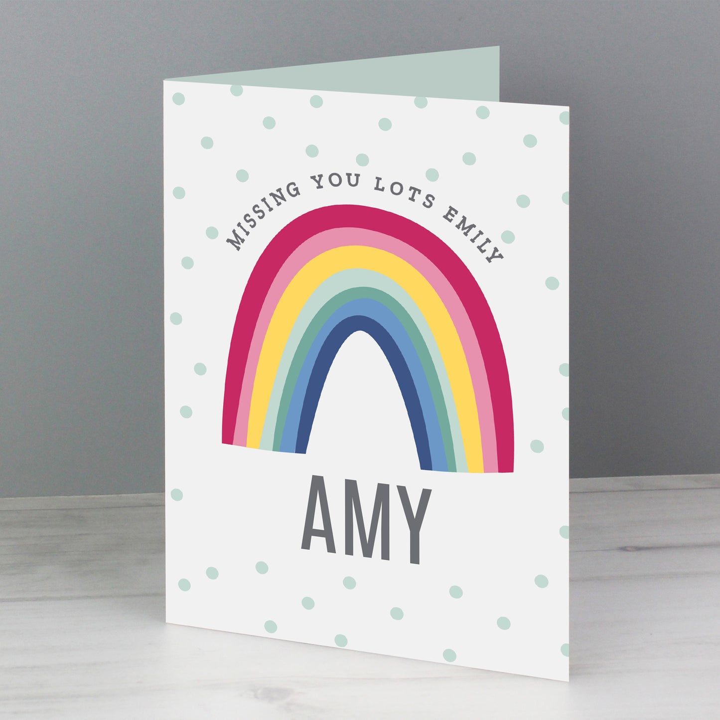 Personalised Rainbow Card - image 6