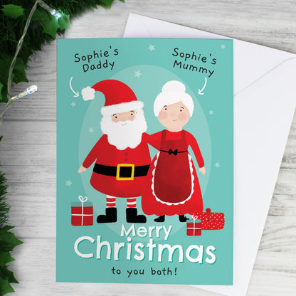 Personalised Mr & Mrs Claus Card - image 4